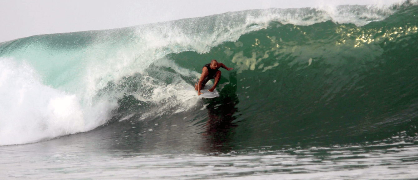 Jay Larson Surfing